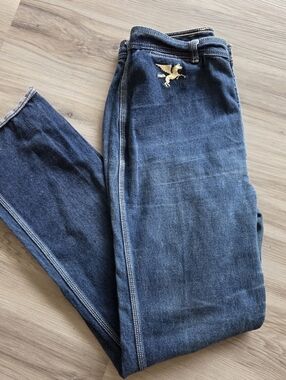 Vintage 80’s Women’s Pegasus‎ Jeans Embroidered Unicorn  Size 29x33 Bootcut